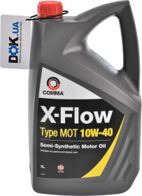 Моторное масло Comma X-Flow Type MOT 10W-40 полусинтетическое