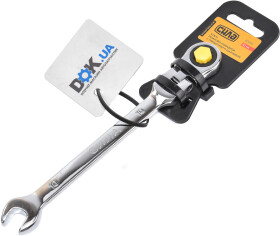 Ключ тріскачка комбінований Сила 202114 I-подібний 10 мм з шарніром