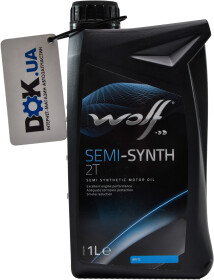 Моторное масло 2T Wolf Semi-Synth полусинтетическое