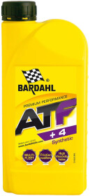 Трансмісійна олива Bardahl ATF+4 синтетична