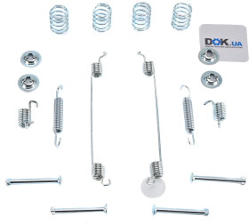Монтажный комплект барабанных тормозных колодок ERT 310025