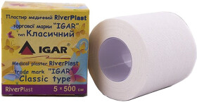 Пластырь тканевый в рулоне Ігар RiverPlast НФ-00000302