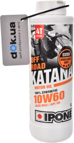 Моторное масло 4T Ipone Off Road Katana 10W-60 синтетическое