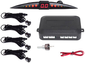 Парктроник Baxster PS-418-05 черный 4 шт.