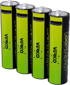 Аккумуляторная батарейка Verico Loop Energy 1UDBT-A2WEBC-NN 1700 mAh 4 шт