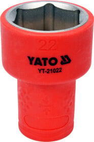 Торцевая головка Yato YT21022 22 мм 3/8"