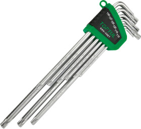 Набір ключів TORX Toptul GSN-09ET T10H-T50H 9 шт