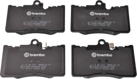 Тормозные колодки Brembo P 83 072