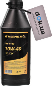 Моторное масло ENGINER Newtec 10W-40 полусинтетическое