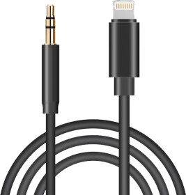 Кабель XoKo AUX-001 AUX-001-BK Apple Lightning - 3.5 (Male) 1 м