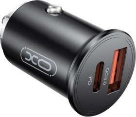 USB зарядка в авто XO CC43 XO-CC43-BK