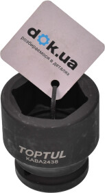 Торцева головка Toptul KABA2438 38 мм 3/4