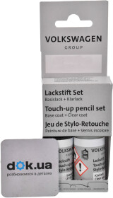 Оригінальний ремонтний комплект ЛФП кузова VAG Touch-up Pencil Set LST 0U2 Y9C білий