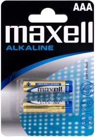 Батарейка Maxell 4902580164577 AAA (мизинчиковая) 1,5 V 2 шт