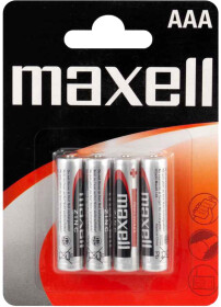 Батарейка Maxell 4902580154035 AAA (мизинчиковая) 1,5 V 4 шт