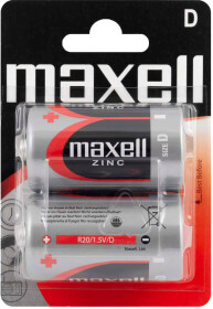 Батарейка Maxell 4902580151140 D 1,5 V 2 шт