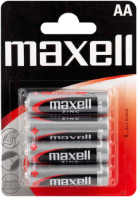 Батарейка Maxell 4902580153373 AA (пальчиковая) 1,5 V 4 шт