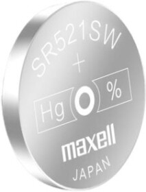 Батарейка Maxell SR521SW LR521 1,55 V 1 шт