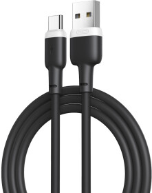 Кабель XO NB208 NB208-TC-1-BK USB - type-C 1 м