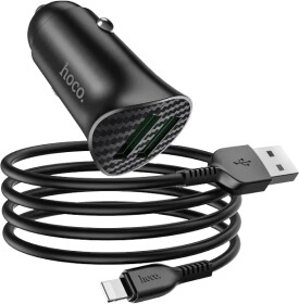 USB зарядка в авто Hoco Z39 Farsighted 6931474735041