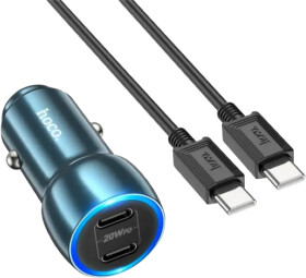 USB зарядка в авто Hoco Z48 Tough 6931474795045