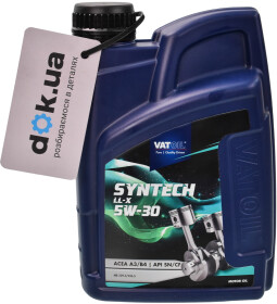 Моторное масло VatOil SynTech LL-X 5W-30 синтетическое