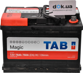 Акумулятор TAB 6 CT-78-R Magic 189080