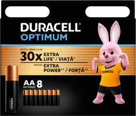 Батарейка Duracell Optimum 6835425 AA (пальчиковая) 1,5 V 8 шт