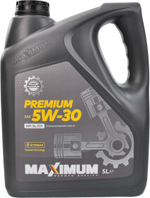 Моторное масло Maximum Premium 5W-30 полусинтетическое