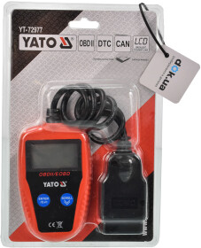 Сканер для диагностики авто Yato YT-72977