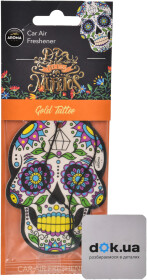 Ароматизатор Aroma Car Dia De Los Muertos Gold Tatoo 5 г
