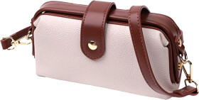 Клатч Vintage 22426 без логотипа авто белый