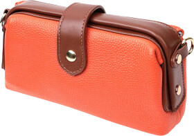 Клатч Vintage 22424 без логотипа авто оранжевый