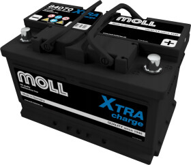 Акумулятор Moll 6 CT-70-R X-TRA Charge 84070