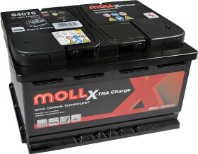 Аккумулятор Moll 6 CT-75-R X-TRA Charge 84075