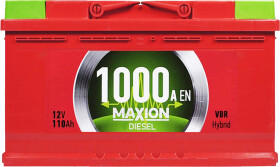 Аккумулятор Maxion 6 CT-110-R Diesel MF 6002324
