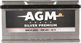 Акумулятор AGM 6 CT-100-R Silver Premium AKBLU1050