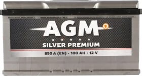 Аккумулятор AGM 6 CT-100-R Silver Premium AKBLU1050