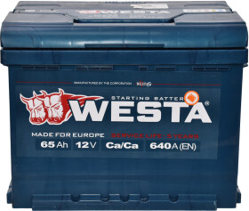 Акумулятор Westa 6 CT-65-R WPR6500L2