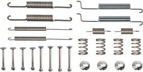 Монтажный комплект барабанных тормозных колодок Febi 182282
