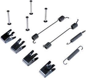 Монтажный комплект барабанных тормозных колодок Febi 182824