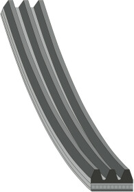 Поликлиновой ремень Febi 177992