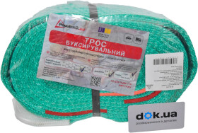 Трос буксировочный Poputchik 29-014-IS 18 т лента 6 м