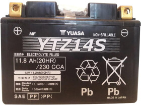 Аккумулятор Yuasa 6 CT-11,8-L YTZ14S