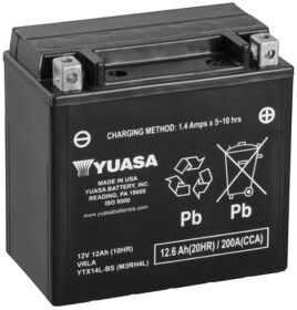 Аккумулятор Yuasa 6 CT-12,6-R YTX14L-BS