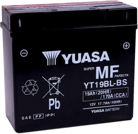 Аккумулятор Yuasa 6 CT-19-R Super MF Pafecta YT19BL-BS