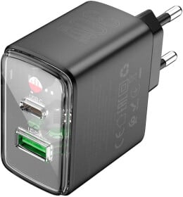 Мережевий зарядний пристрій Hoco CS42A Smart 6942007620765 30 Вт
