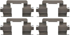 Комплектующие дисковых тормозных колодок Febi 181919