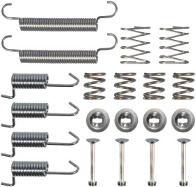Монтажный комплект барабанных тормозных колодок Febi 182586