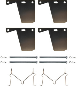 Комплектующие дисковых тормозных колодок Febi 181981
